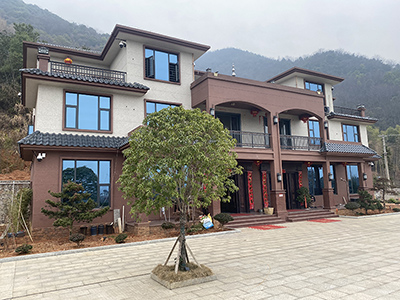 双拼中式自建房案例